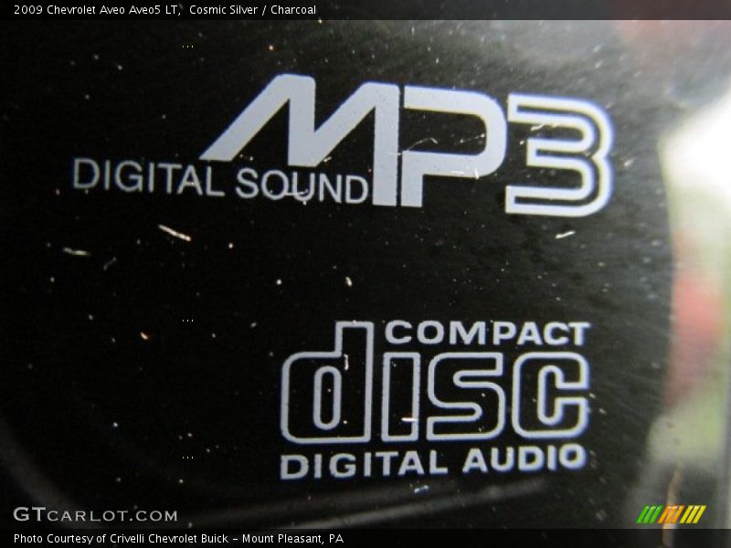 Cosmic Silver / Charcoal 2009 Chevrolet Aveo Aveo5 LT
