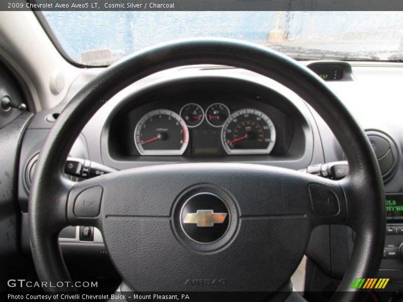 Cosmic Silver / Charcoal 2009 Chevrolet Aveo Aveo5 LT