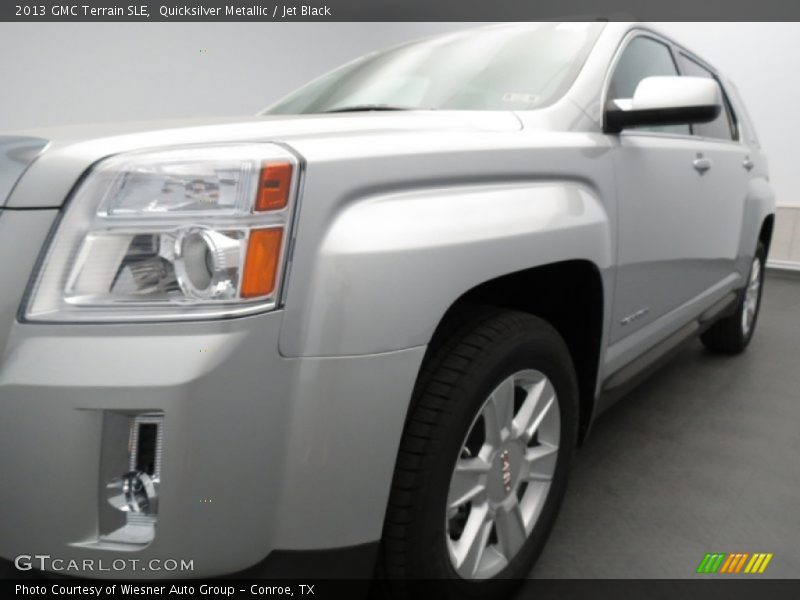 Quicksilver Metallic / Jet Black 2013 GMC Terrain SLE