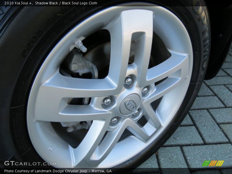 Shadow Black / Black Soul Logo Cloth 2010 Kia Soul +