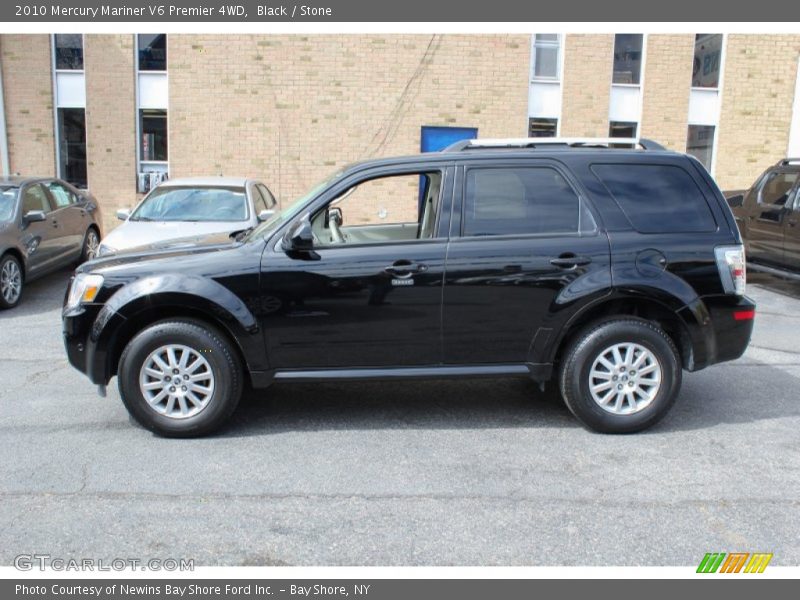 Black / Stone 2010 Mercury Mariner V6 Premier 4WD