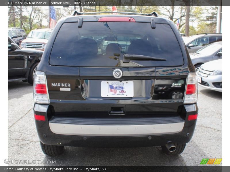 Black / Stone 2010 Mercury Mariner V6 Premier 4WD