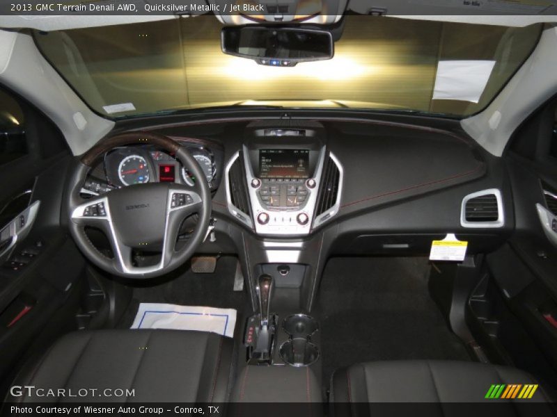 Quicksilver Metallic / Jet Black 2013 GMC Terrain Denali AWD