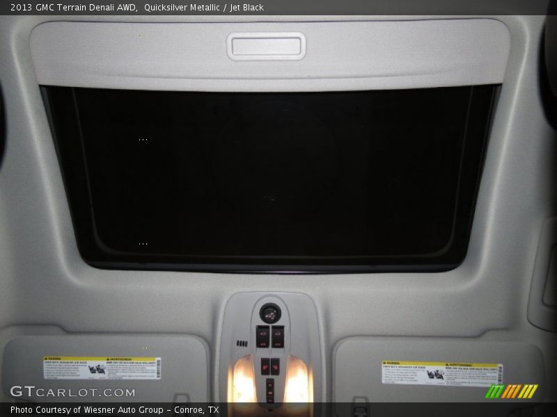 Quicksilver Metallic / Jet Black 2013 GMC Terrain Denali AWD