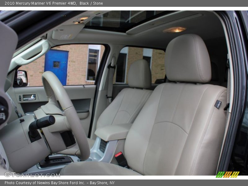 Black / Stone 2010 Mercury Mariner V6 Premier 4WD