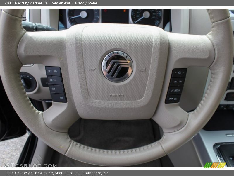Black / Stone 2010 Mercury Mariner V6 Premier 4WD