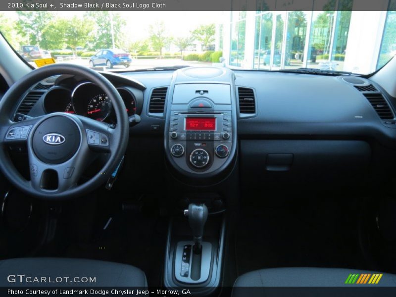 Shadow Black / Black Soul Logo Cloth 2010 Kia Soul +