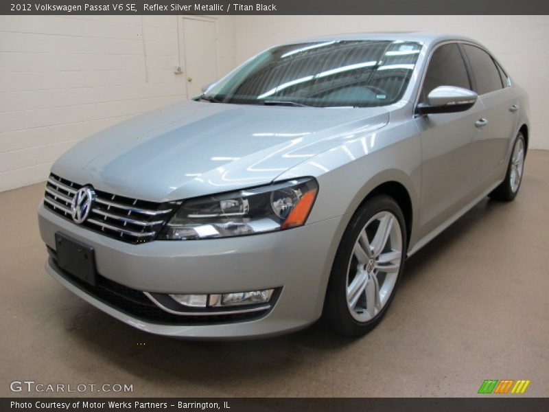 Reflex Silver Metallic / Titan Black 2012 Volkswagen Passat V6 SE