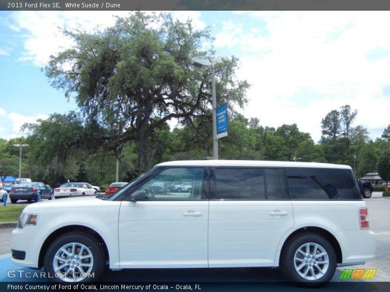 White Suede / Dune 2013 Ford Flex SE