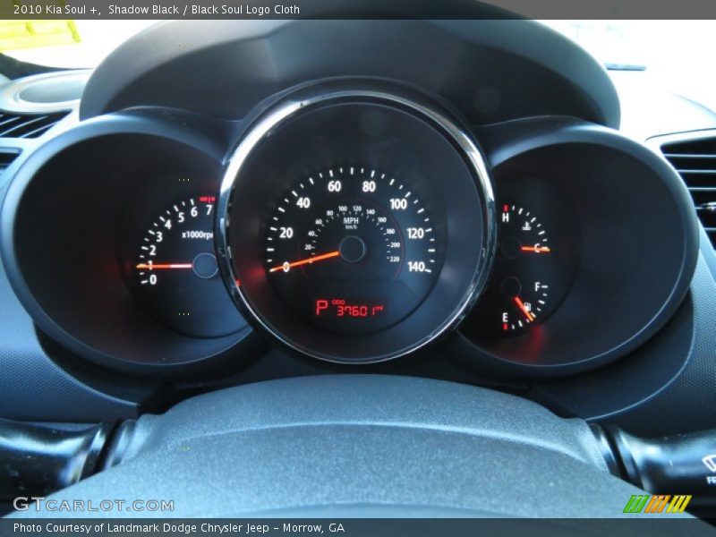 Shadow Black / Black Soul Logo Cloth 2010 Kia Soul +