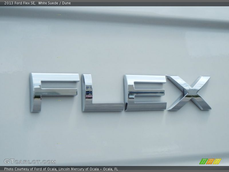 White Suede / Dune 2013 Ford Flex SE