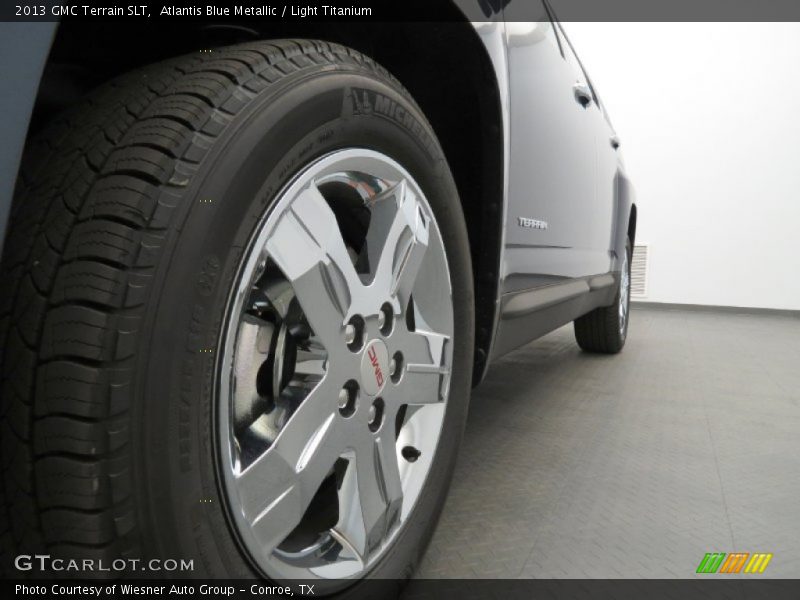Atlantis Blue Metallic / Light Titanium 2013 GMC Terrain SLT