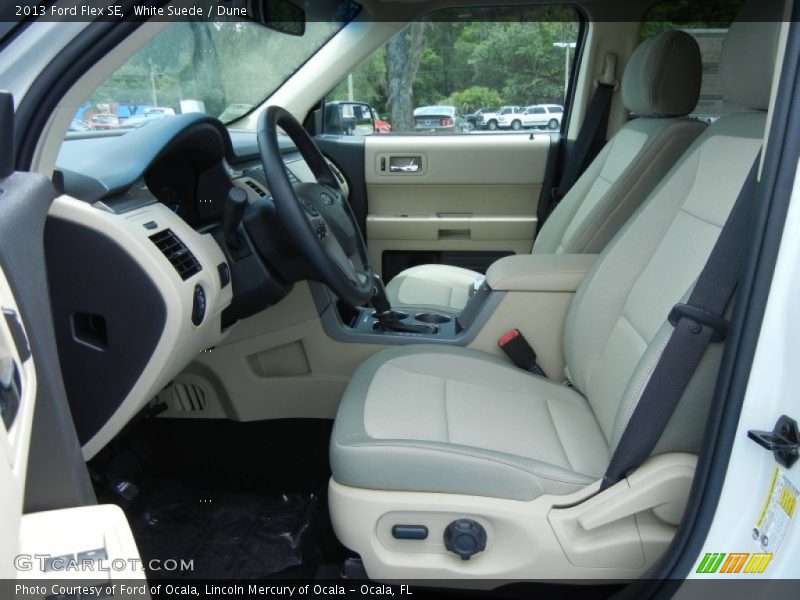 White Suede / Dune 2013 Ford Flex SE