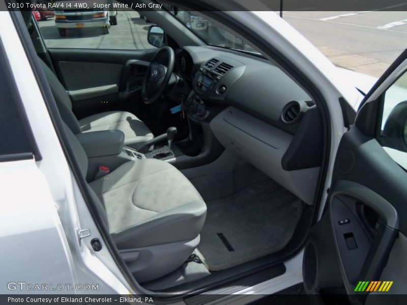 Super White / Ash Gray 2010 Toyota RAV4 I4 4WD