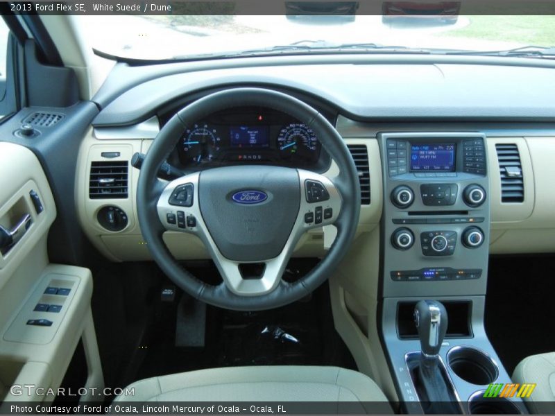 White Suede / Dune 2013 Ford Flex SE