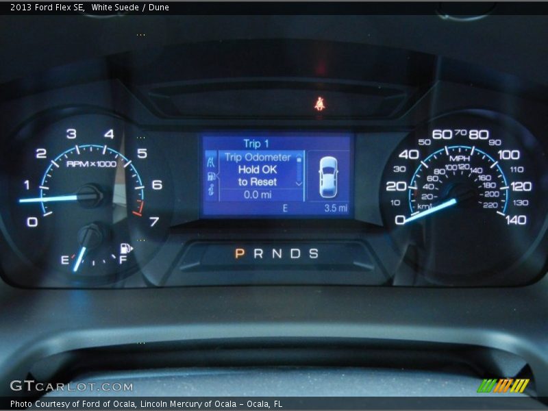 White Suede / Dune 2013 Ford Flex SE