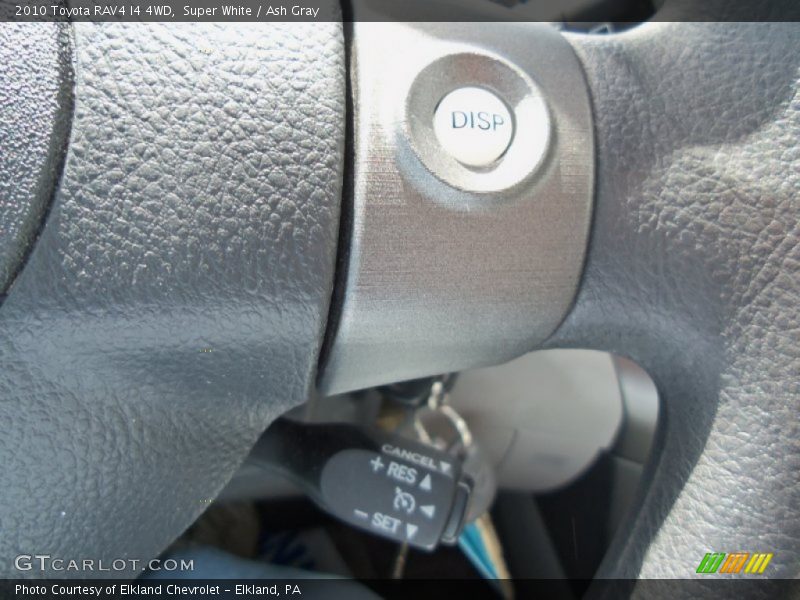 Super White / Ash Gray 2010 Toyota RAV4 I4 4WD