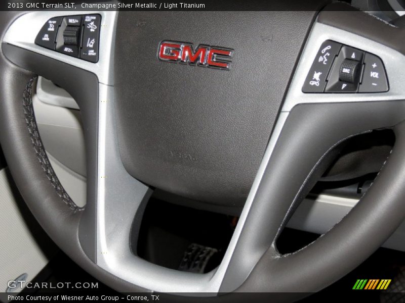 Champagne Silver Metallic / Light Titanium 2013 GMC Terrain SLT