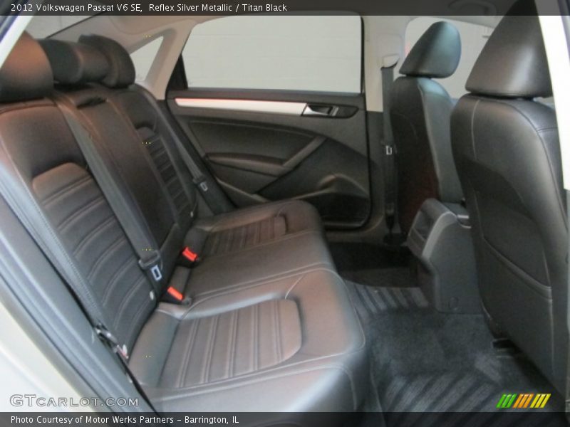 Reflex Silver Metallic / Titan Black 2012 Volkswagen Passat V6 SE