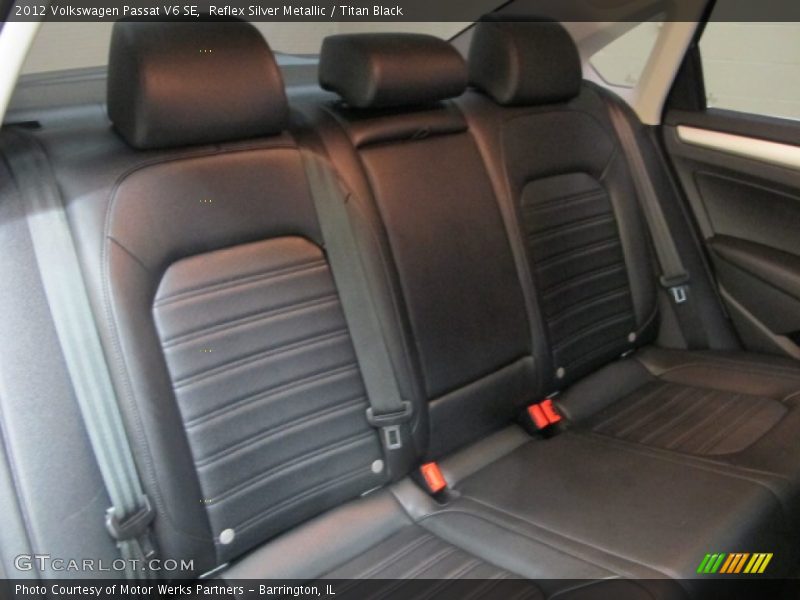 Reflex Silver Metallic / Titan Black 2012 Volkswagen Passat V6 SE