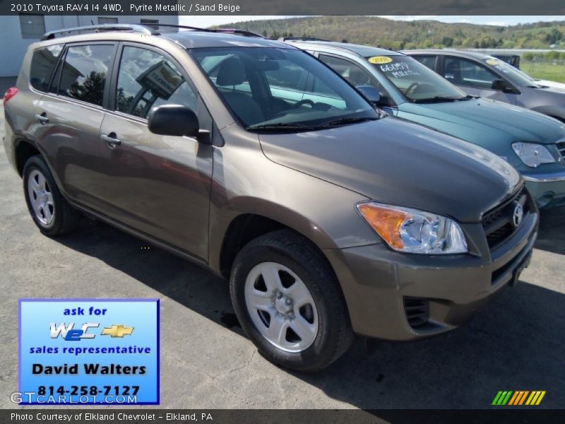 Pyrite Metallic / Sand Beige 2010 Toyota RAV4 I4 4WD