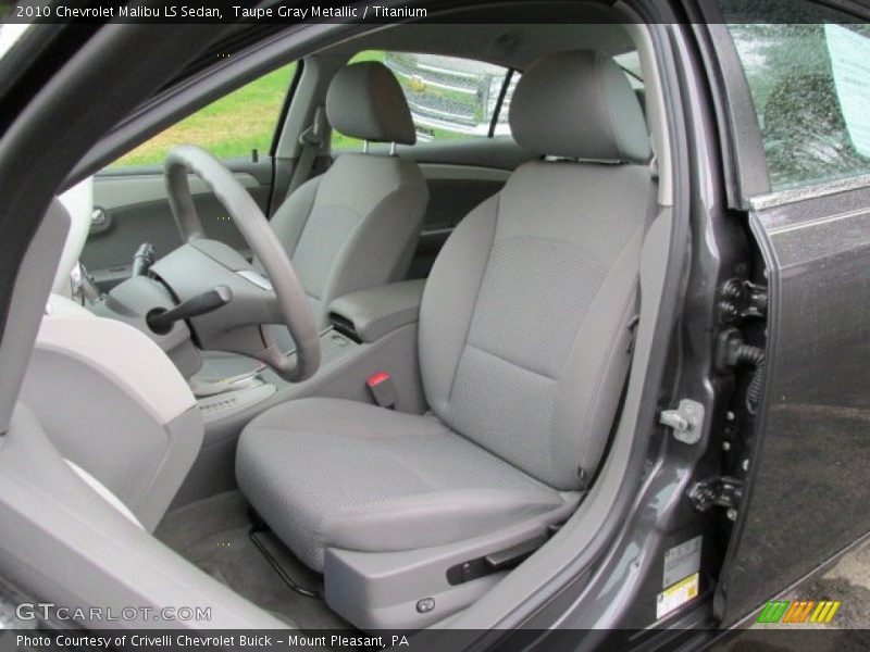  2010 Malibu LS Sedan Titanium Interior