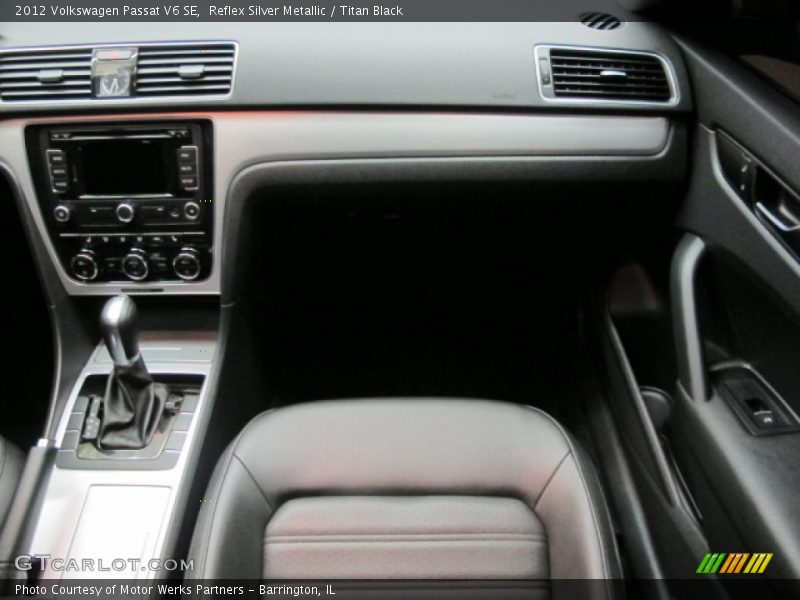 Reflex Silver Metallic / Titan Black 2012 Volkswagen Passat V6 SE