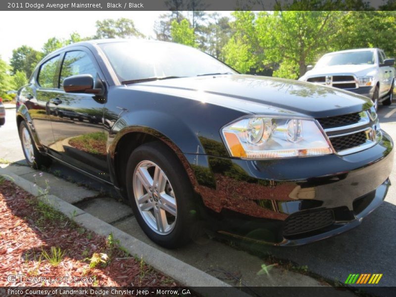 Black / Black 2011 Dodge Avenger Mainstreet