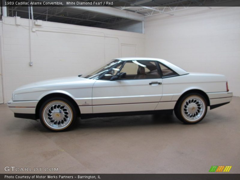  1989 Allante Convertible White Diamond Pearl