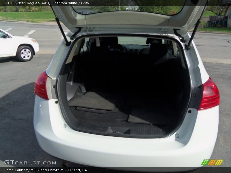 Phantom White / Gray 2010 Nissan Rogue S AWD