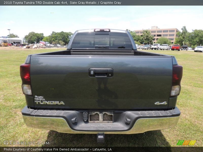 Slate Gray Metallic / Graphite Gray 2010 Toyota Tundra TRD Double Cab 4x4