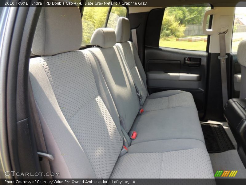 Slate Gray Metallic / Graphite Gray 2010 Toyota Tundra TRD Double Cab 4x4