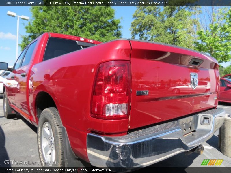 Inferno Red Crystal Pearl / Dark Slate/Medium Graystone 2009 Dodge Ram 1500 SLT Crew Cab