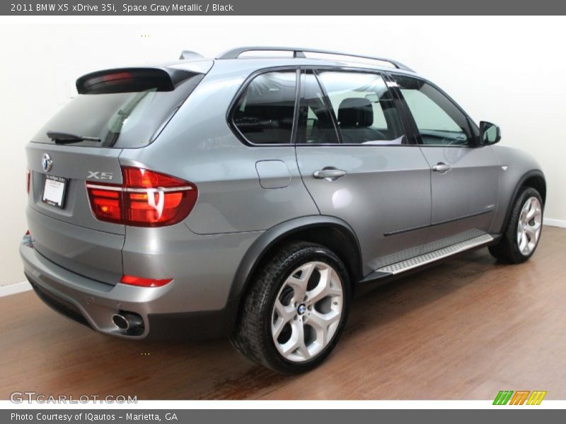 Space Gray Metallic / Black 2011 BMW X5 xDrive 35i