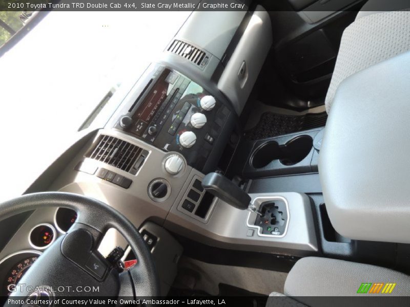 Slate Gray Metallic / Graphite Gray 2010 Toyota Tundra TRD Double Cab 4x4