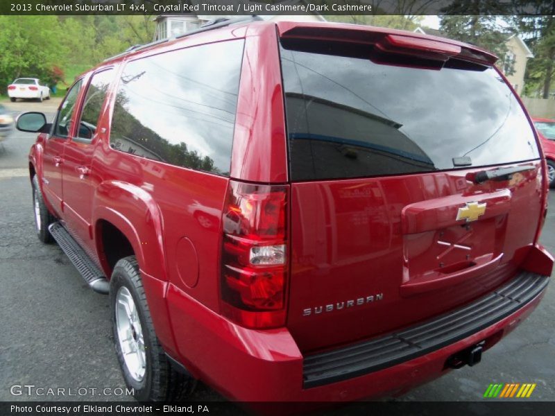 Crystal Red Tintcoat / Light Cashmere/Dark Cashmere 2013 Chevrolet Suburban LT 4x4