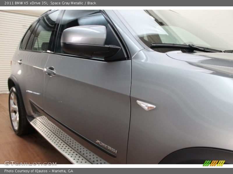 Space Gray Metallic / Black 2011 BMW X5 xDrive 35i