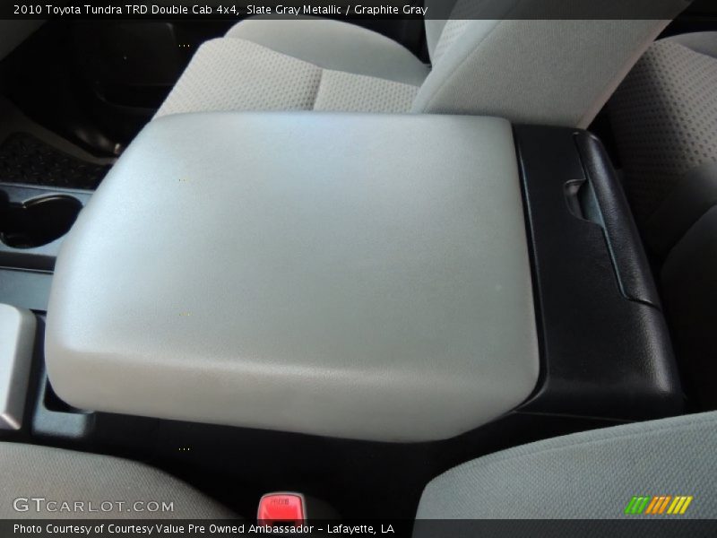 Slate Gray Metallic / Graphite Gray 2010 Toyota Tundra TRD Double Cab 4x4