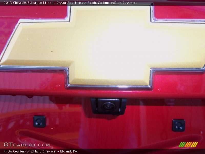 Crystal Red Tintcoat / Light Cashmere/Dark Cashmere 2013 Chevrolet Suburban LT 4x4
