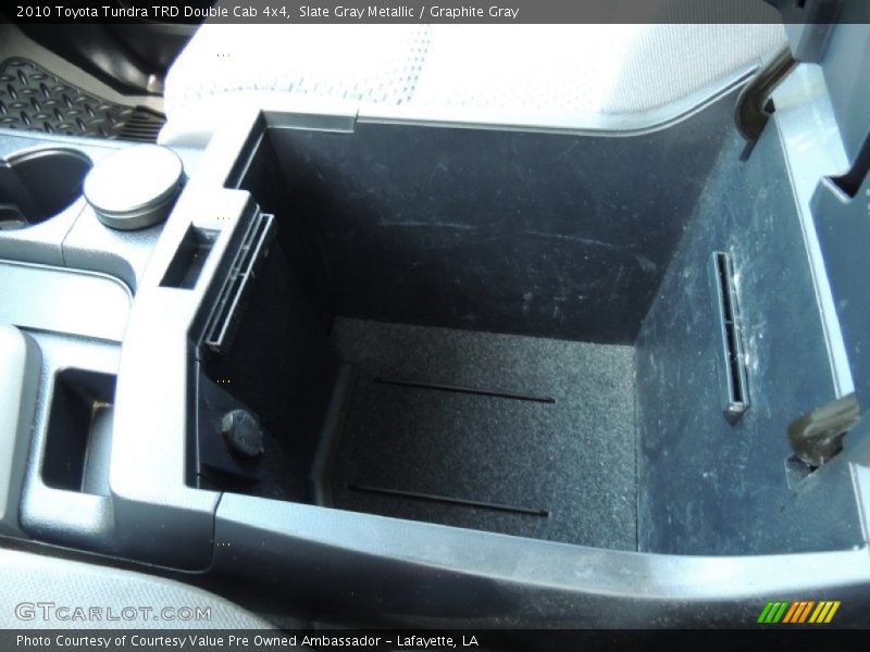 Slate Gray Metallic / Graphite Gray 2010 Toyota Tundra TRD Double Cab 4x4