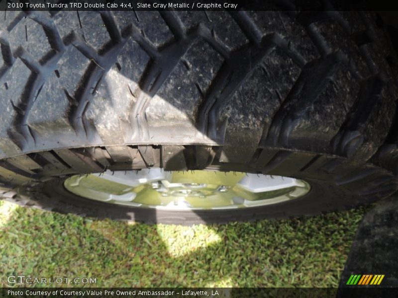 Slate Gray Metallic / Graphite Gray 2010 Toyota Tundra TRD Double Cab 4x4