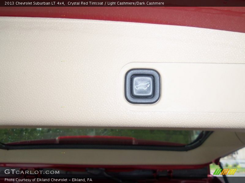 Crystal Red Tintcoat / Light Cashmere/Dark Cashmere 2013 Chevrolet Suburban LT 4x4