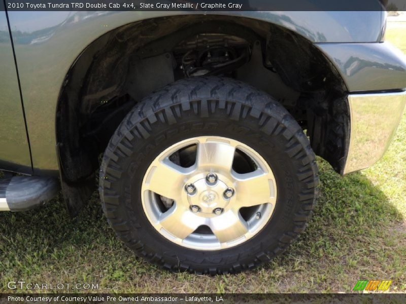 Slate Gray Metallic / Graphite Gray 2010 Toyota Tundra TRD Double Cab 4x4