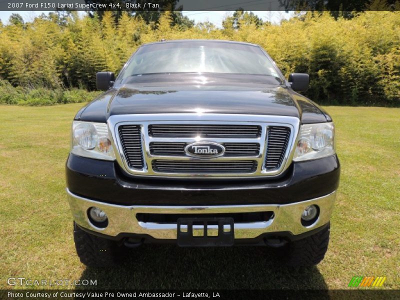 Black / Tan 2007 Ford F150 Lariat SuperCrew 4x4