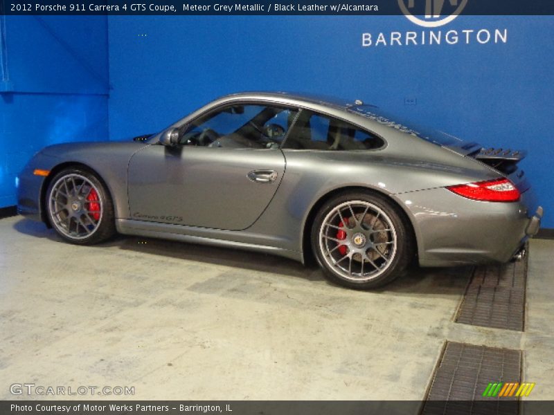 Meteor Grey Metallic / Black Leather w/Alcantara 2012 Porsche 911 Carrera 4 GTS Coupe