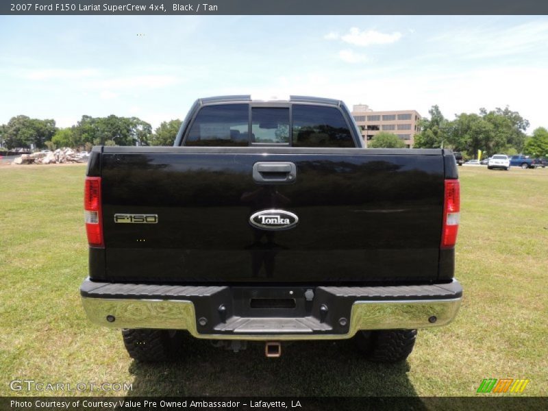 Black / Tan 2007 Ford F150 Lariat SuperCrew 4x4