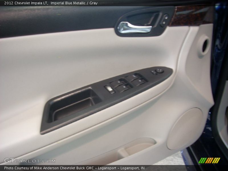 Imperial Blue Metallic / Gray 2012 Chevrolet Impala LT
