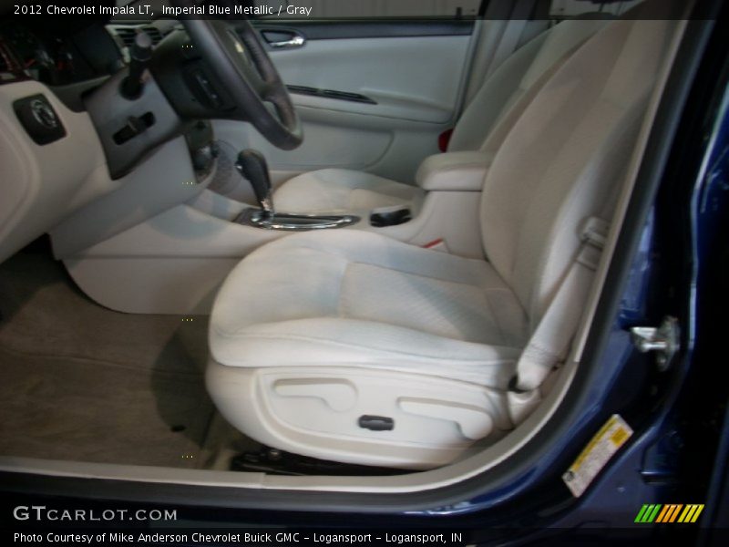 Imperial Blue Metallic / Gray 2012 Chevrolet Impala LT
