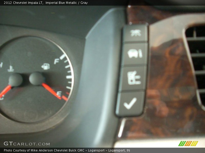 Imperial Blue Metallic / Gray 2012 Chevrolet Impala LT