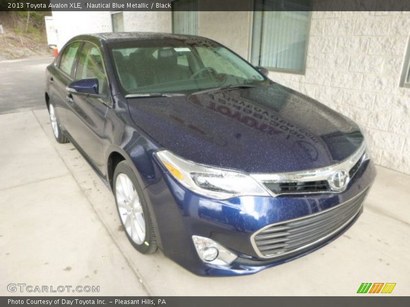 Nautical Blue Metallic / Black 2013 Toyota Avalon XLE